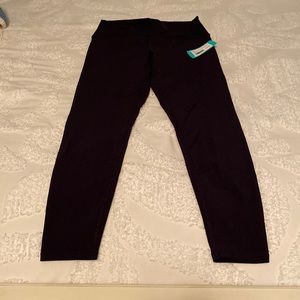 🧘‍♀️Sage Mariana performance leggings, NWT, navy, L🧘‍♀️